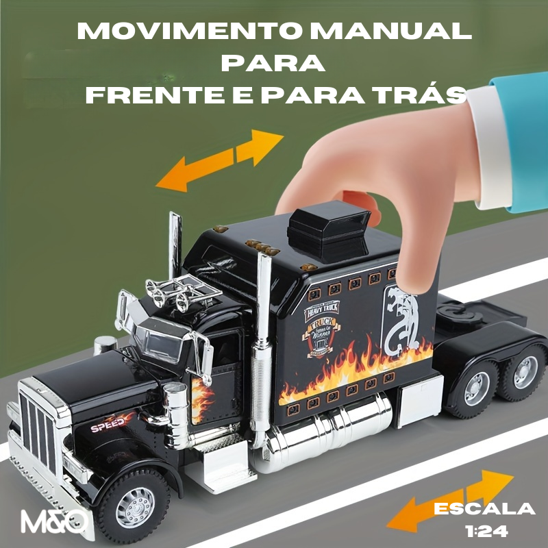 Super Truck Tractor PETERBILT 389 – A Ferrari dos Caminhões Americanos! Escala 1:24.