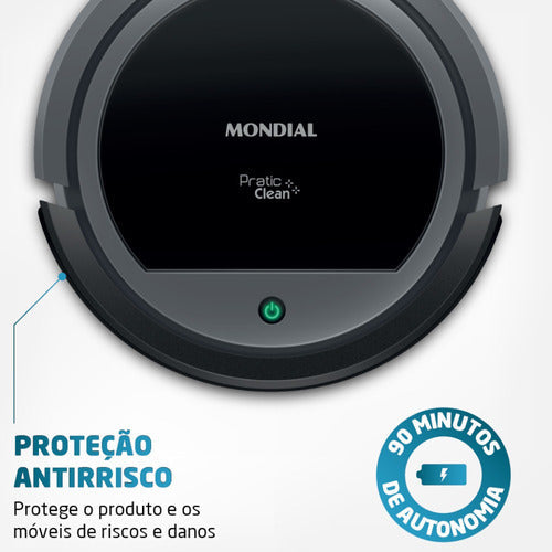 Robô Aspirador De Pó Pratic Clean - Rb-11 Mondial