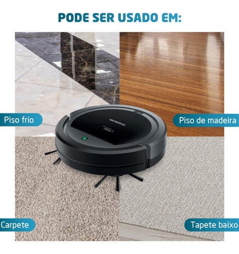 Robô Aspirador De Pó Pratic Clean - Rb-11 Mondial